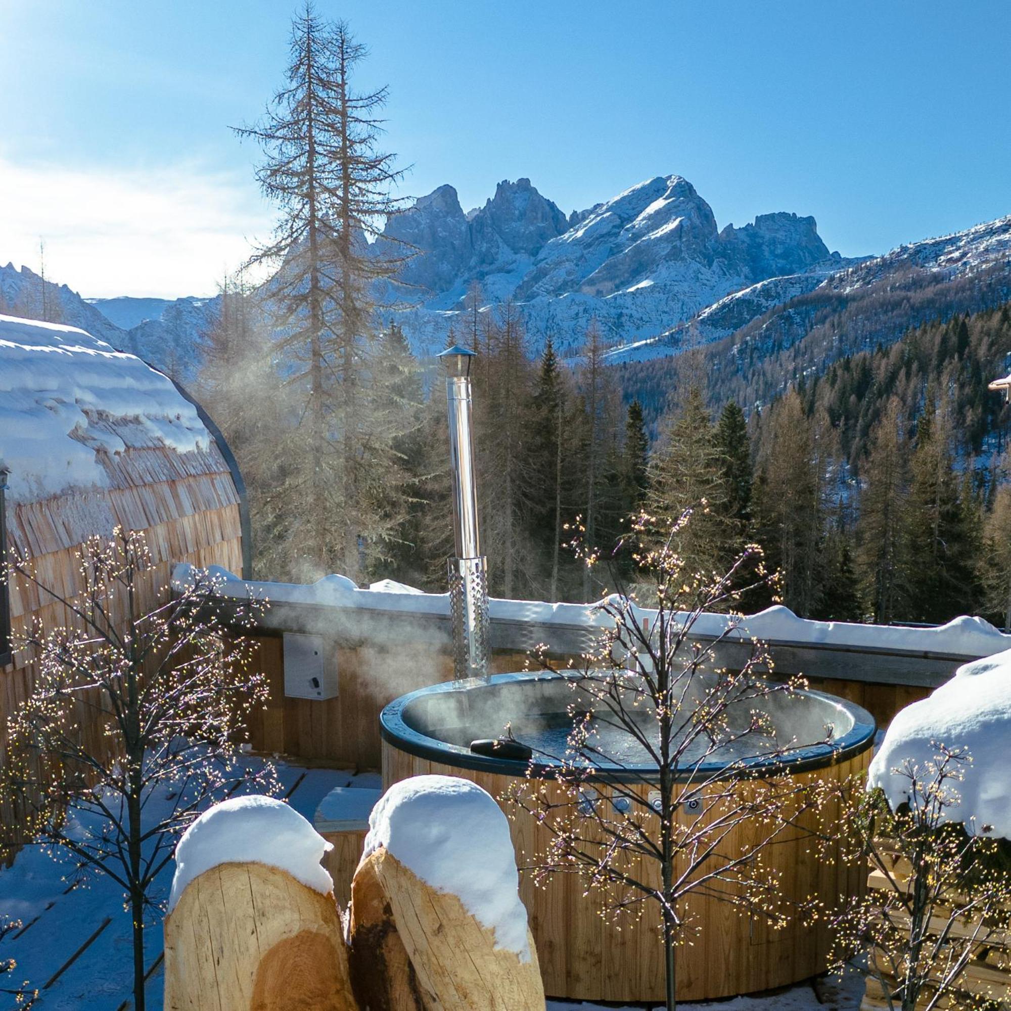 Rifugio Flora Alpina Otel Passo San Pellegrino Dış mekan fotoğraf