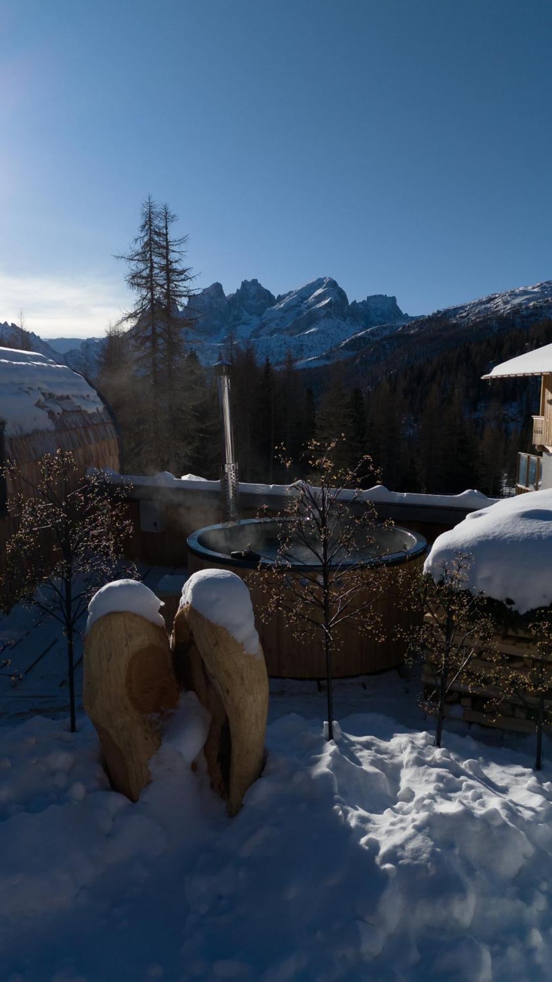 Rifugio Flora Alpina Otel Passo San Pellegrino Dış mekan fotoğraf